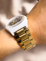 Reloj QYQ A13A502VY dorado - Imagen 2