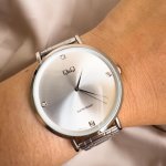 Reloj QYQ de mujer en acero