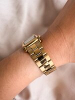 Reloj QYQ C69A  DORADO FONDO BLANCO - Imagen 2