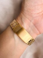 Reloj QYQ C69A  DORADO FONDO BLANCO - Imagen 3