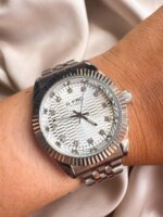 Reloj G force plateado classic
