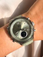 Reloj G force pequeño verde