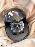 Reloj G-FORCE casco negro azul - Imagen 5