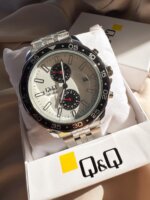 RELOJ QYQ A53A PLATEADO MULTIFUNCIONAL - Imagen 3