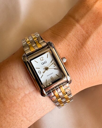 Reloj QYQ Q25C-003PY BICOLOR