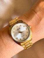 RELOJ QYQ QZ65J001Y DORADO
