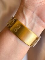 RELOJ QYQ A25A DORADO FONDO DORADO - Imagen 3