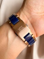 RELOJ YESS Y25006-04 YESS AZUL CON ORO ROSA - Imagen 3