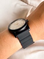 RELOJ Y25039-07 YESS NEGRO SILICONA - Imagen 2