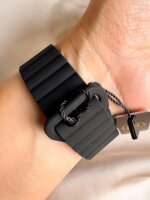 RELOJ Y25039-07 YESS NEGRO SILICONA - Imagen 3
